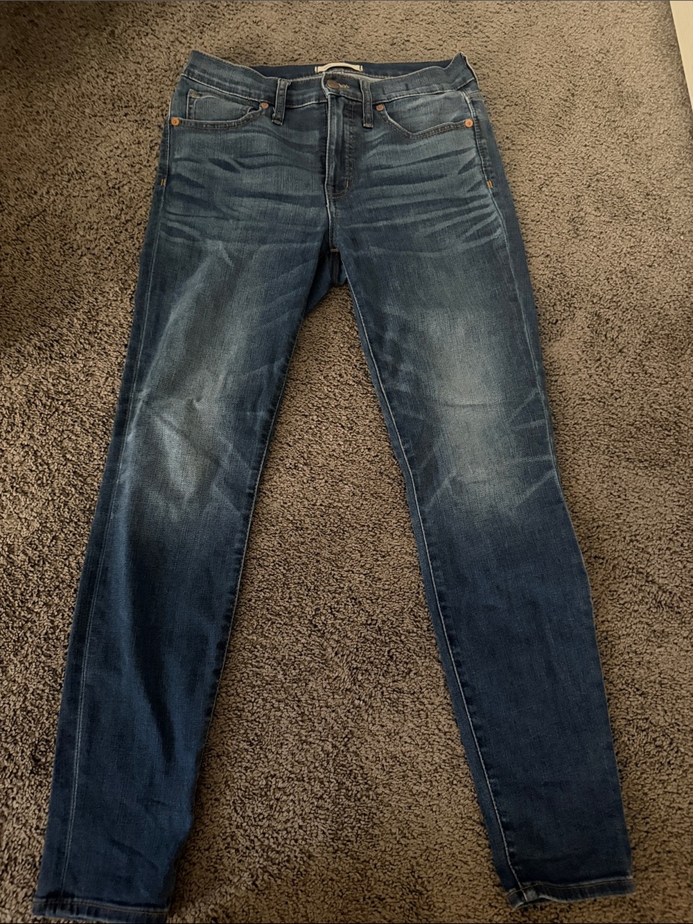 Madewell Women's 9” high rise skinny jeans